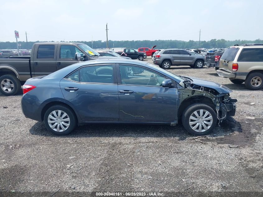 2015 TOYOTA COROLLA L/LE/LE PLS/PRM/S/S PLS - 2T1BURHE4FC435913