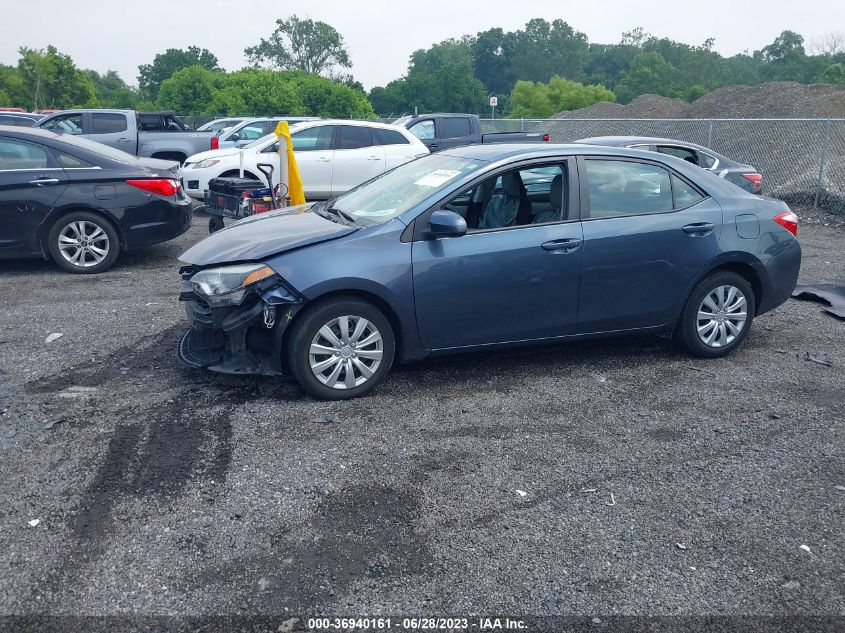 2015 TOYOTA COROLLA L/LE/LE PLS/PRM/S/S PLS - 2T1BURHE4FC435913