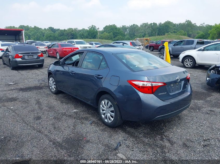 2015 TOYOTA COROLLA L/LE/LE PLS/PRM/S/S PLS - 2T1BURHE4FC435913