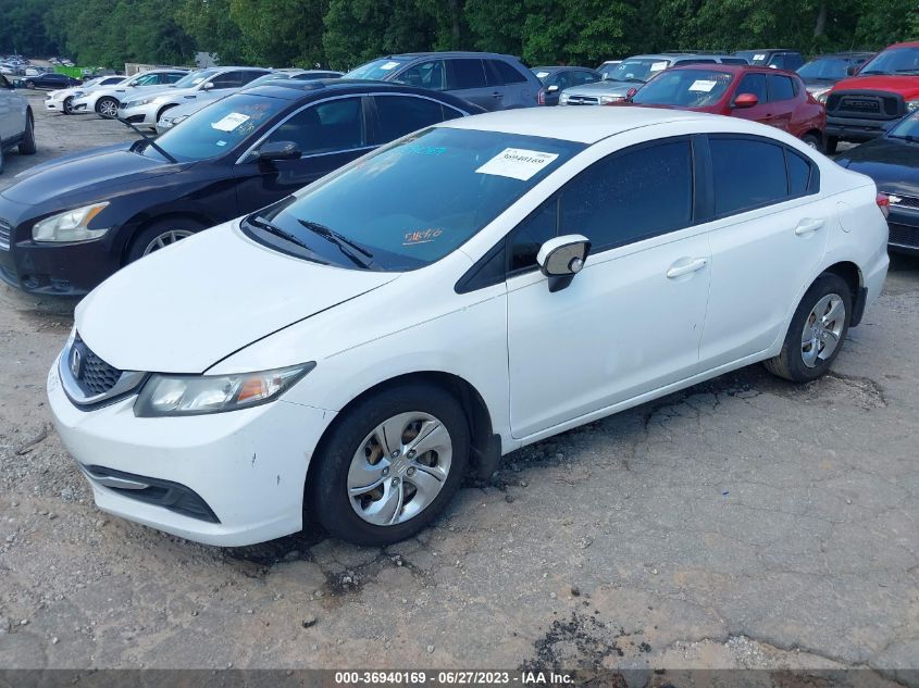 2014 HONDA CIVIC SEDAN LX - 2HGFB2F5XEH518916