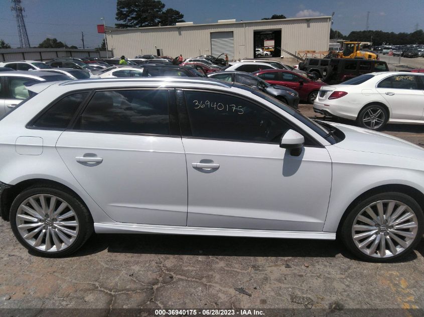 2017 AUDI A3 SPORTBACK E-TRON PREMIUM - WAUUPBFF3HA080014