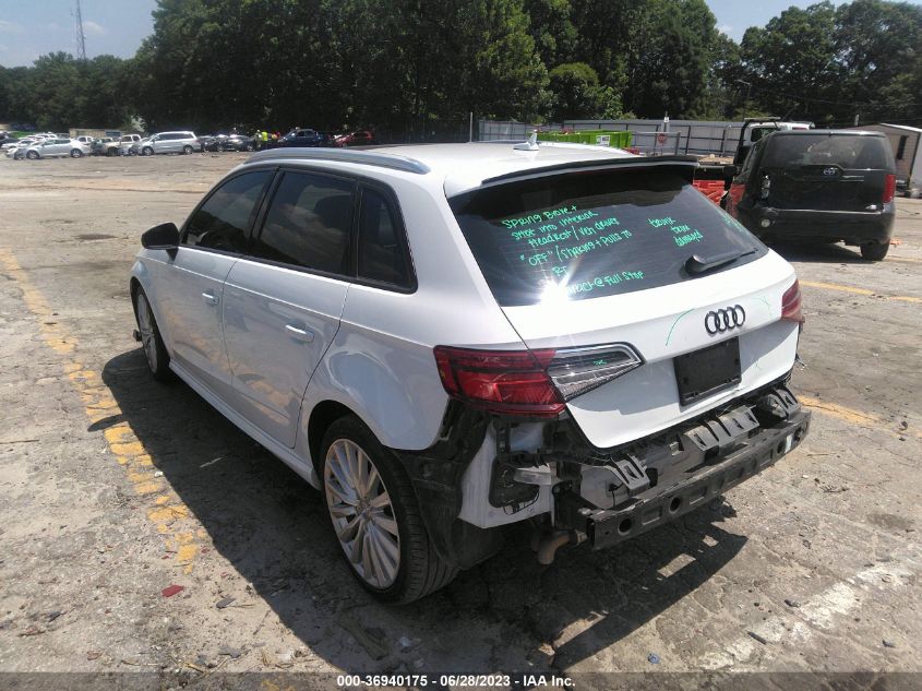 2017 AUDI A3 SPORTBACK E-TRON PREMIUM - WAUUPBFF3HA080014