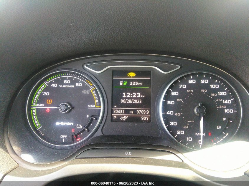 2017 AUDI A3 SPORTBACK E-TRON PREMIUM - WAUUPBFF3HA080014