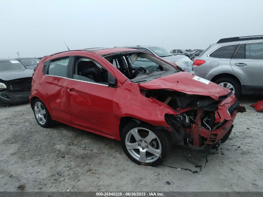 2013 CHEVROLET SONIC LTZ - 1G1JE6SB1D4104088