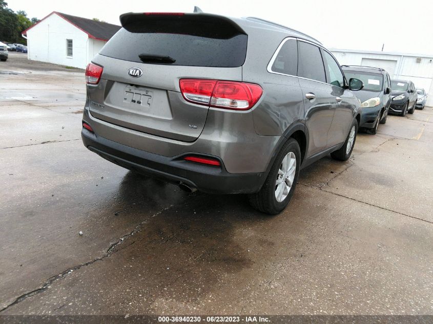 2016 KIA SORENTO LX - 5XYPG4A51GG016207