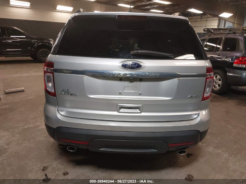 2013 FORD EXPLORER LIMITED - 1FM5K8F83DGB34781