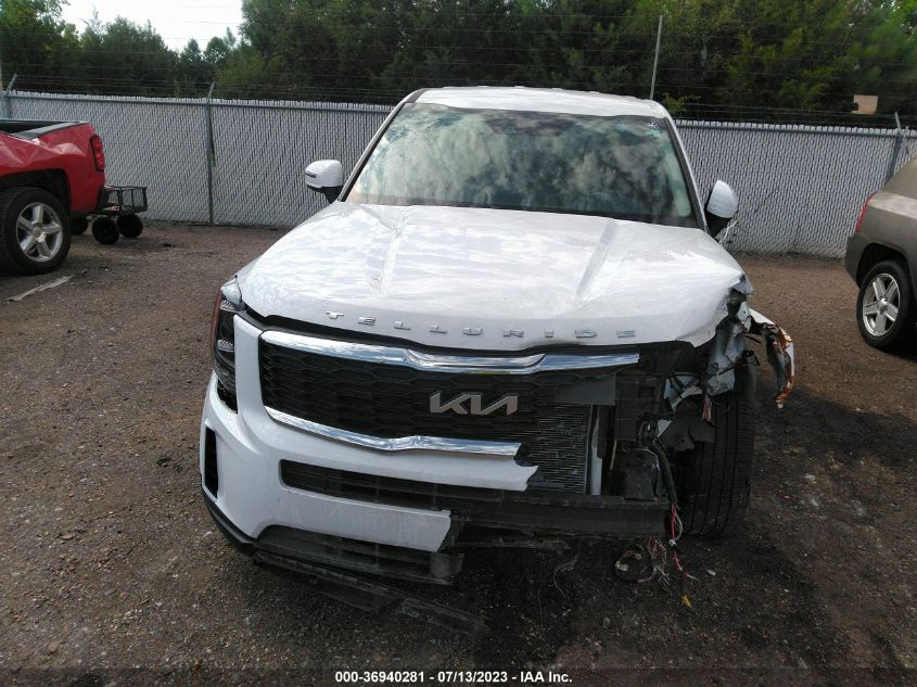 2022 KIA TELLURIDE LX - 5XYP24HC5NG304666