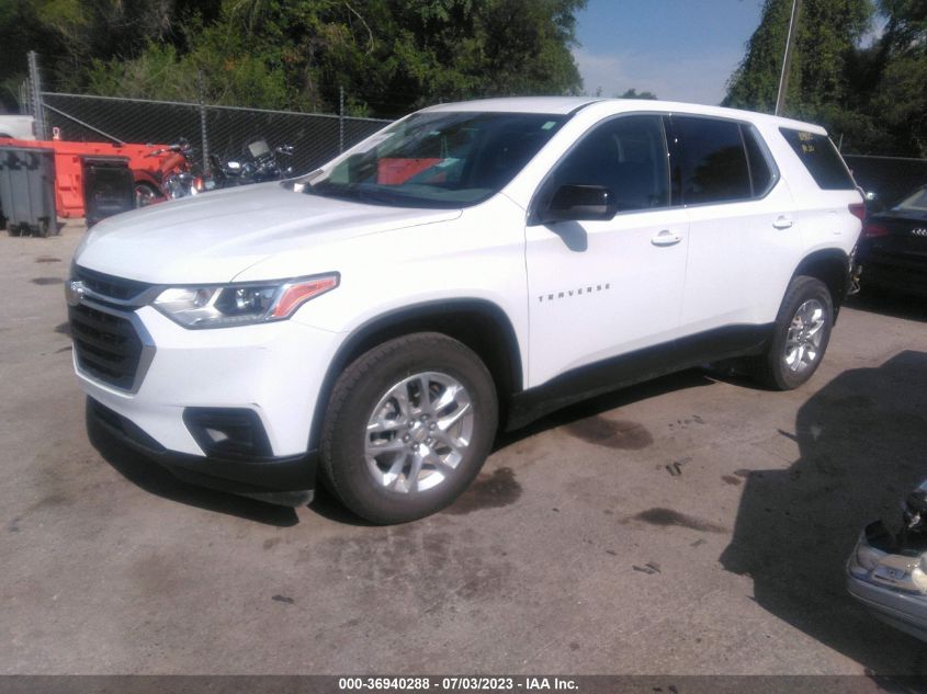 2021 CHEVROLET TRAVERSE LS - 1GNERFKW8MJ241487