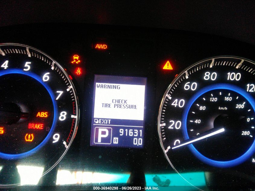 2013 INFINITI FX37 - JN8CS1MW6DM174721