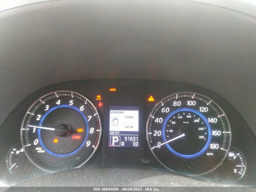 2013 INFINITI FX37 - JN8CS1MW6DM174721