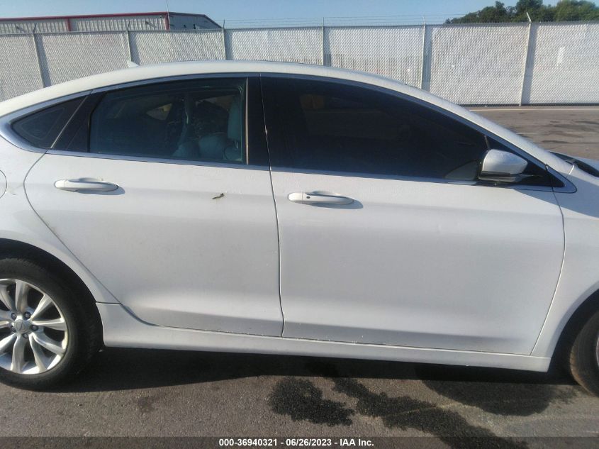 2015 CHRYSLER 200 C - 1C3CCCCGXFN616013