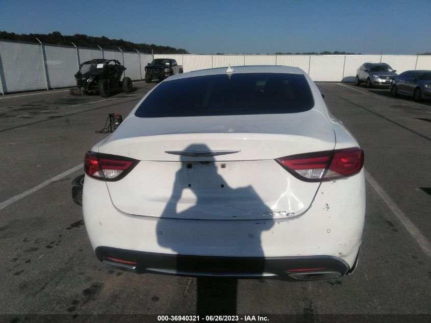 2015 CHRYSLER 200 C - 1C3CCCCGXFN616013