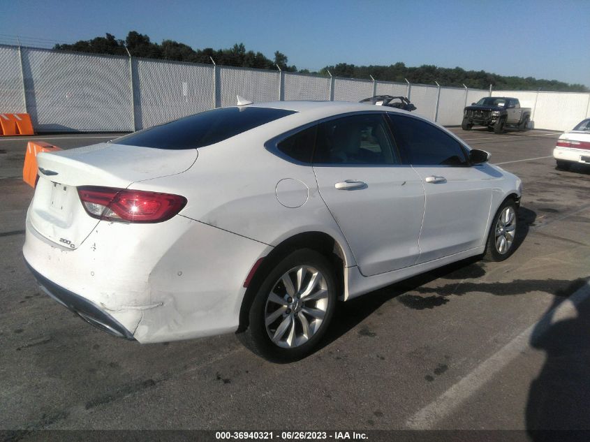 2015 CHRYSLER 200 C - 1C3CCCCGXFN616013