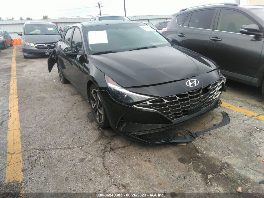 2021 HYUNDAI ELANTRA SEL - 5NPLN4AG1MH022180