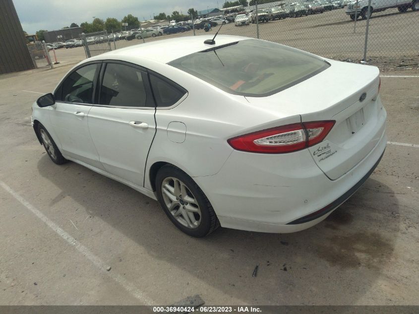 2013 FORD FUSION SE - 3FA6P0H76DR365284