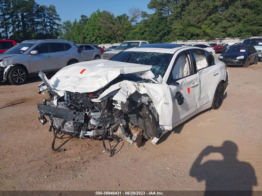 2020 INFINITI Q50 3.0T LUXE - JN1EV7AP3LM200141