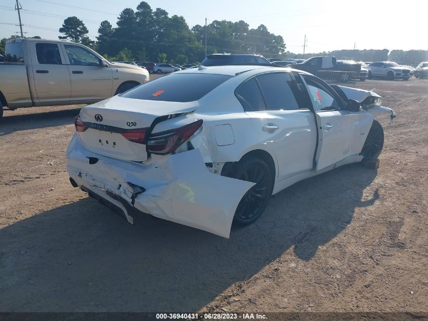 2020 INFINITI Q50 3.0T LUXE - JN1EV7AP3LM200141