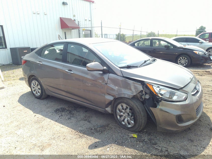 VIN KMHCT4AE0HU391110 2017 HYUNDAI ACCENT SE