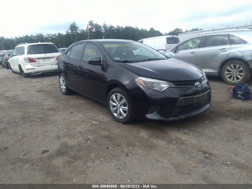 2016 TOYOTA COROLLA L/LE/S/S PLUS/LE PLUS - 2T1BURHE7GC738587