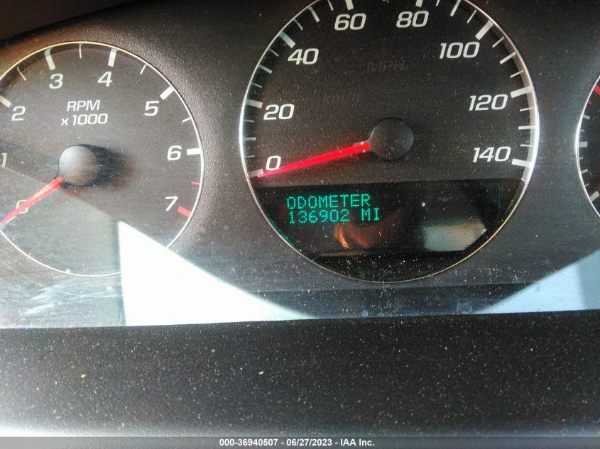 2013 CHEVROLET IMPALA LTZ - 2G1WC5E31D1187026