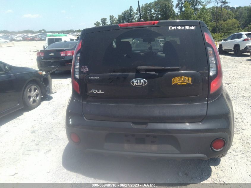 2018 KIA SOUL - KNDJN2A25J7903819