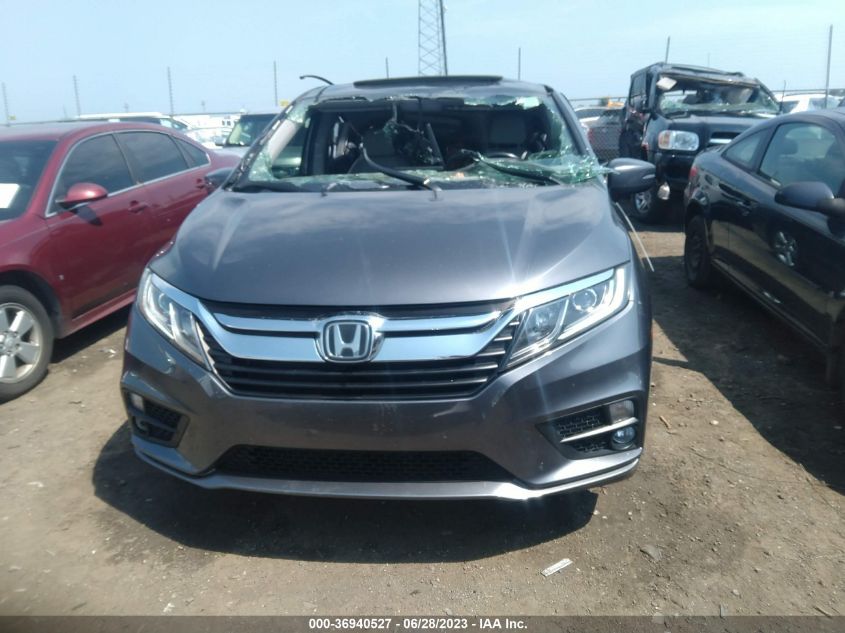 2018 HONDA ODYSSEY EX-L - 5FNRL6H79JB082056