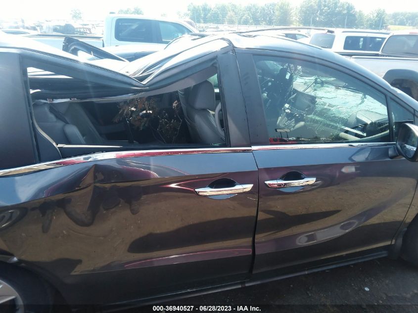 2018 HONDA ODYSSEY EX-L - 5FNRL6H79JB082056