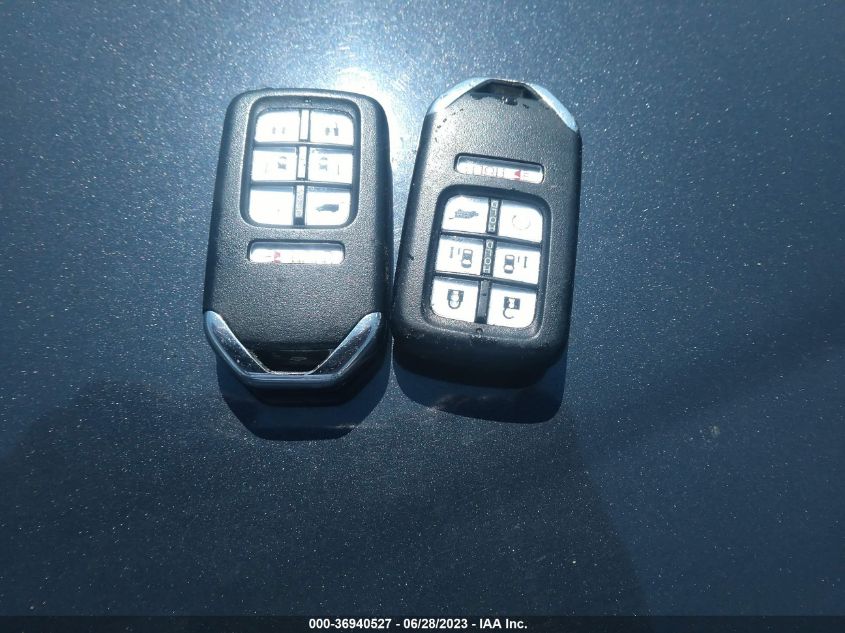 2018 HONDA ODYSSEY EX-L - 5FNRL6H79JB082056
