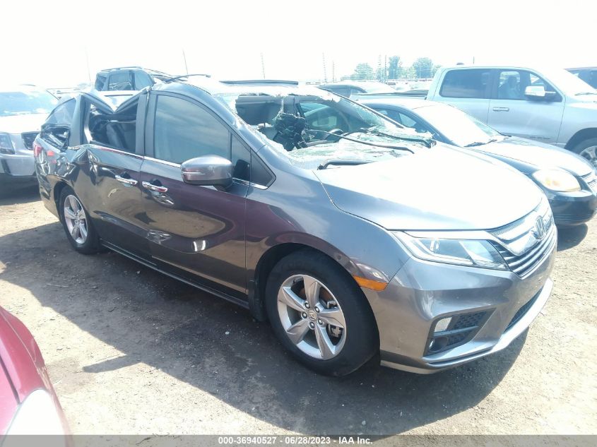 2018 HONDA ODYSSEY EX-L - 5FNRL6H79JB082056