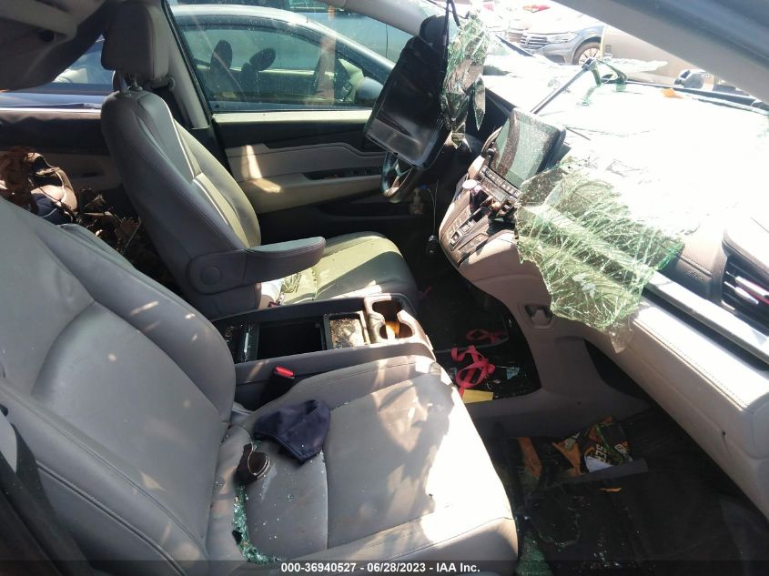 2018 HONDA ODYSSEY EX-L - 5FNRL6H79JB082056