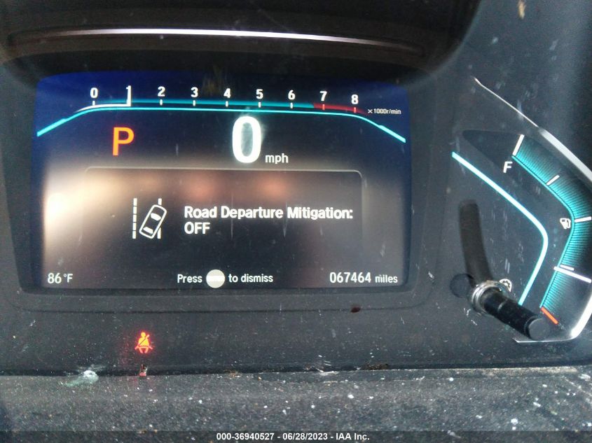 2018 HONDA ODYSSEY EX-L - 5FNRL6H79JB082056