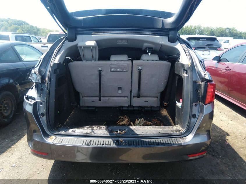 2018 HONDA ODYSSEY EX-L - 5FNRL6H79JB082056