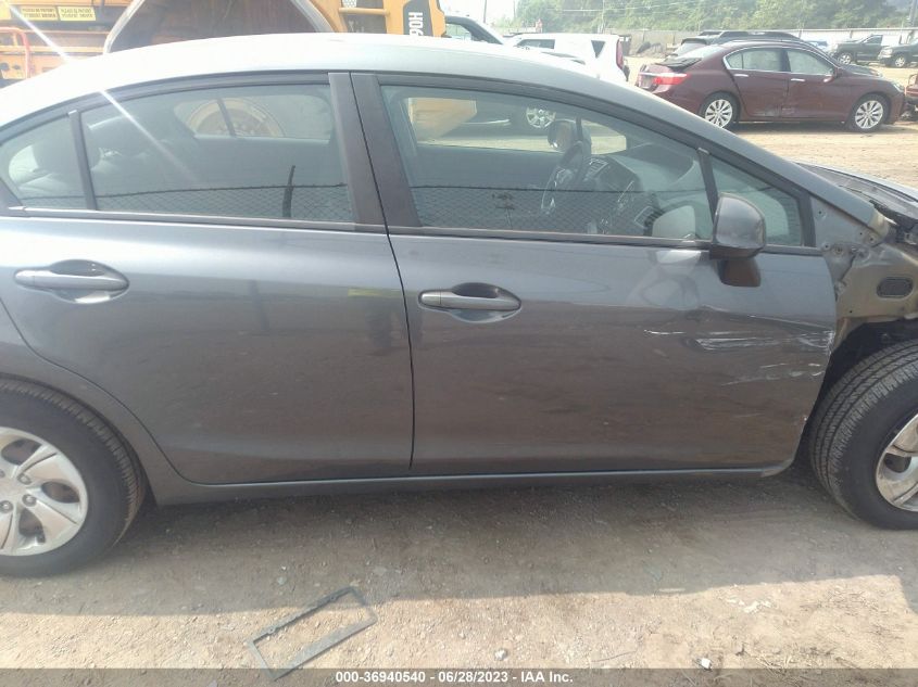 2013 HONDA CIVIC SDN LX - 19XFB2F55DE017215