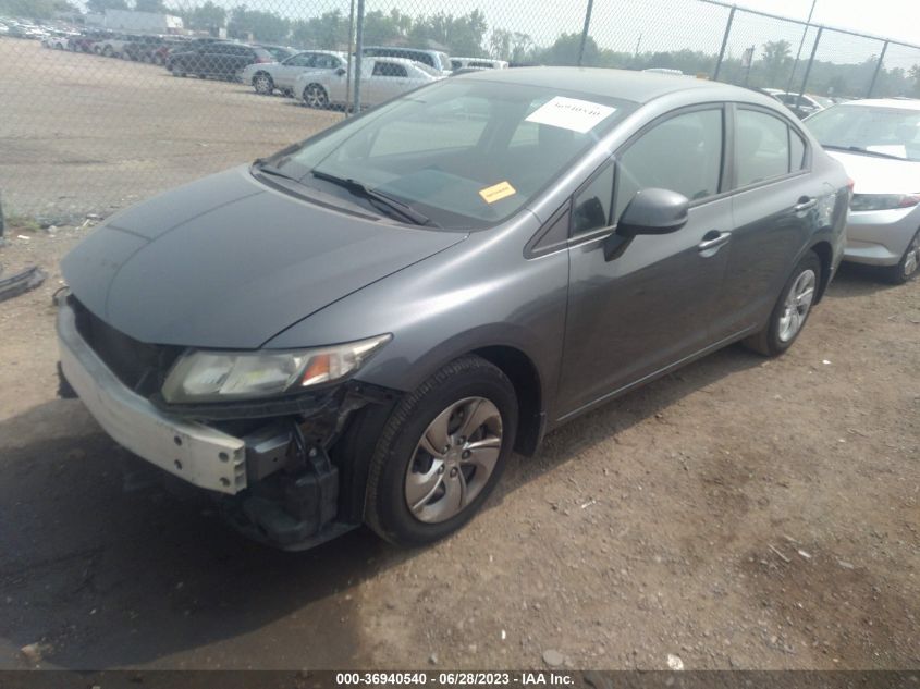 2013 HONDA CIVIC SDN LX - 19XFB2F55DE017215