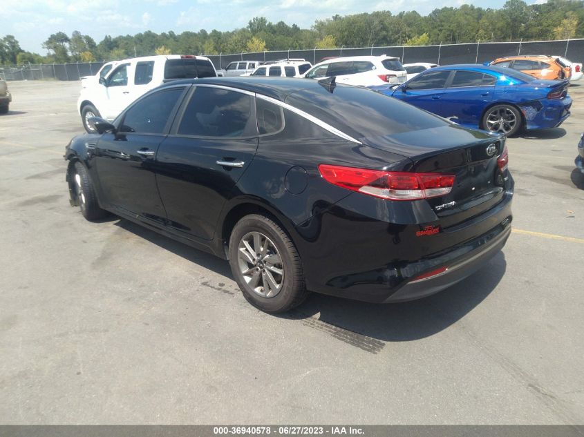 2016 KIA OPTIMA LX TURBO - 5XXGT4L12GG022883