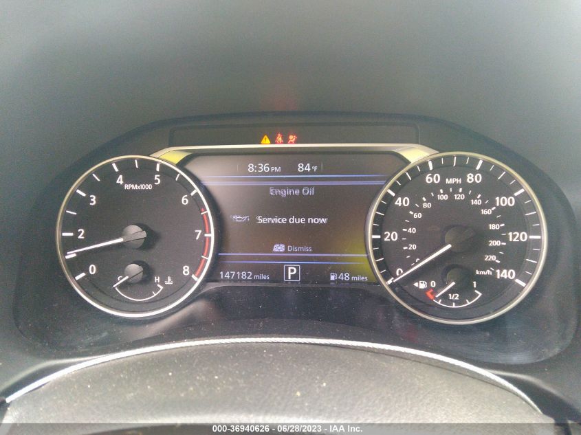 2019 NISSAN ALTIMA 2.5 SV - 1N4BL4DV8KC116096