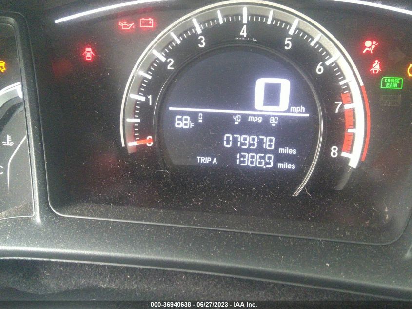 2017 HONDA CIVIC SEDAN LX - 2HGFC2E50HH549238