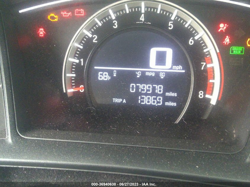 2017 HONDA CIVIC SEDAN LX - 2HGFC2E50HH549238