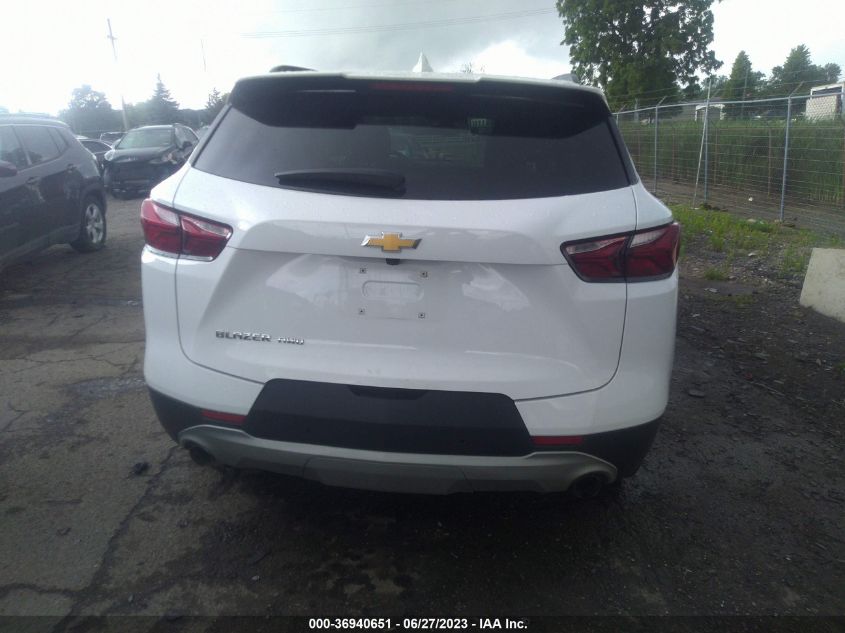 2021 CHEVROLET BLAZER LT - 3GNKBJRS9MS549893