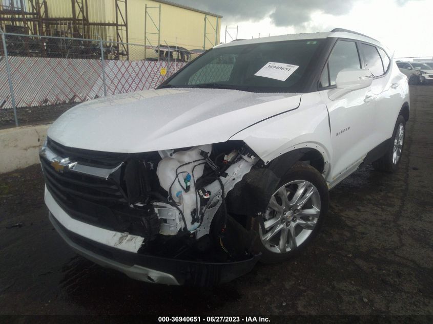 2021 CHEVROLET BLAZER LT - 3GNKBJRS9MS549893