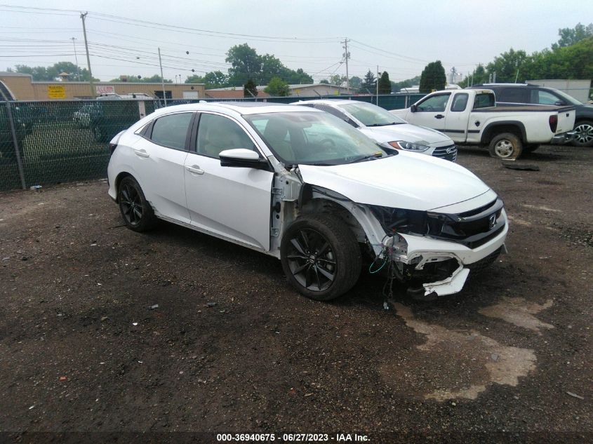 2021 HONDA CIVIC HATCHBACK EX - SHHFK7H69MU201388