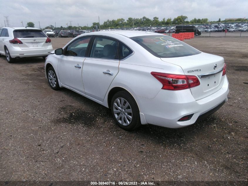 2016 NISSAN SENTRA SV - 3N1AB7AP9GY223997