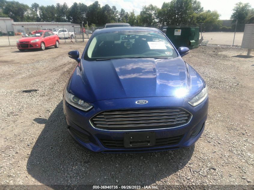 2016 FORD FUSION SE - 3FA6P0H73GR260917