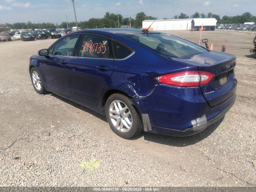 2016 FORD FUSION SE - 3FA6P0H73GR260917