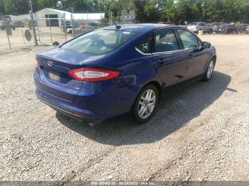 2016 FORD FUSION SE - 3FA6P0H73GR260917