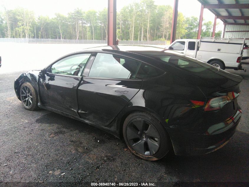 2021 TESLA MODEL 3 STANDARD RANGE PLUS - 5YJ3E1EA1MF851382