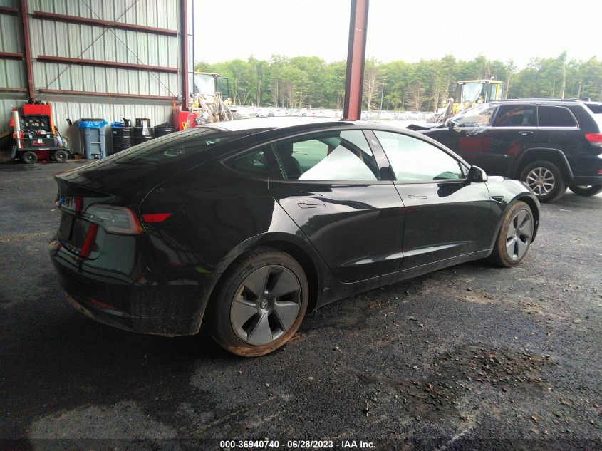 2021 TESLA MODEL 3 STANDARD RANGE PLUS - 5YJ3E1EA1MF851382