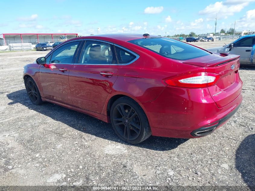 2014 FORD FUSION TITANIUM - 3FA6P0K93ER173798