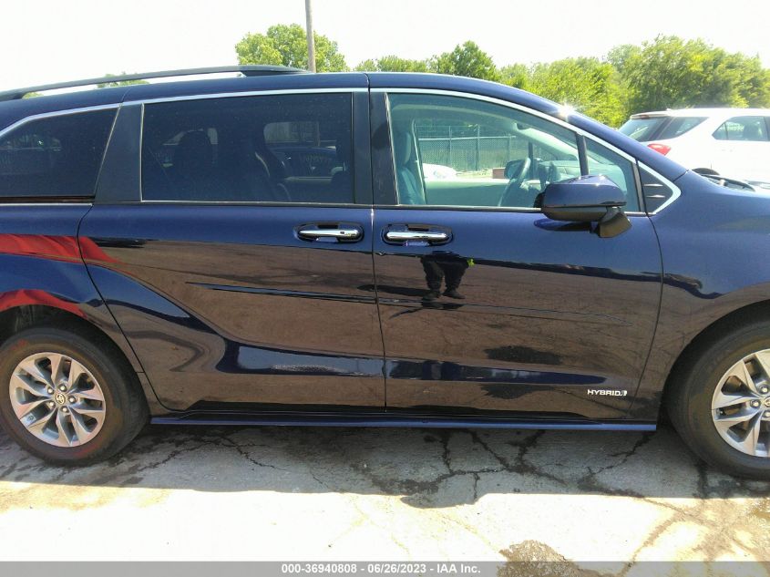 5TDJRKEC0MS014170 2021 TOYOTA SIENNA, photo no. 14