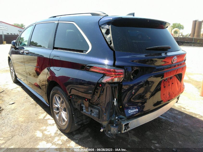 5TDJRKEC0MS014170 2021 TOYOTA SIENNA, photo no. 3